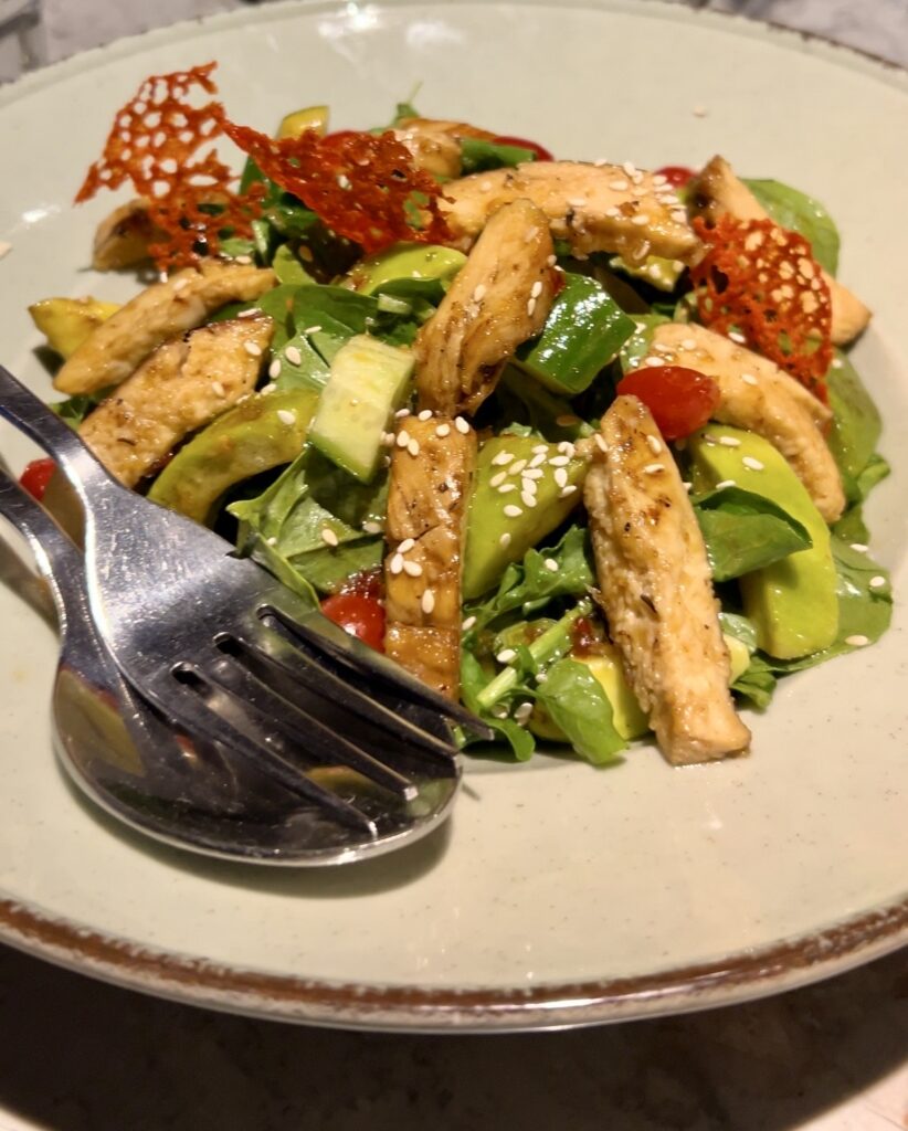 Chicken Japanese Avocado Salad